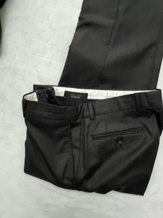 Pantalones de traje Zara negros nuevos hombre