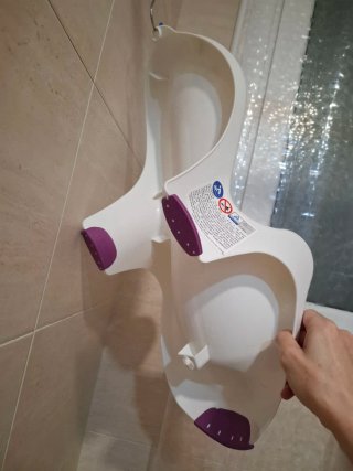 Hamaca para baño de bebé