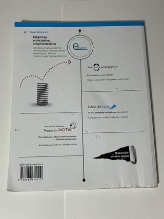Libro de Empresa e iniciativa emprendedora