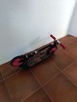 Patinete Oxelo Town 3 Negro/Rosa