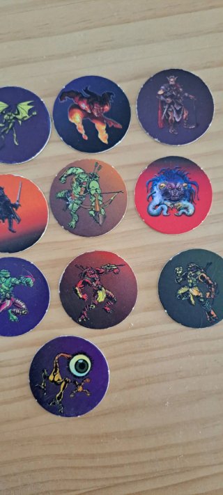 Lote Tazos Space Combat