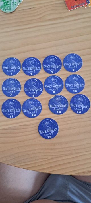 Lote Tazos Space Combat