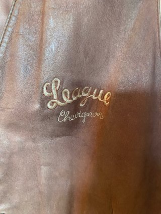 Chaleco Cuero Chevignon XL Marrón