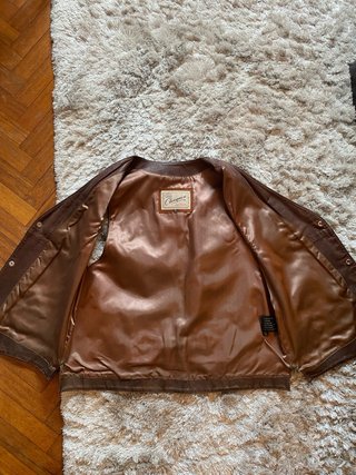 Chaleco Cuero Chevignon XL Marrón