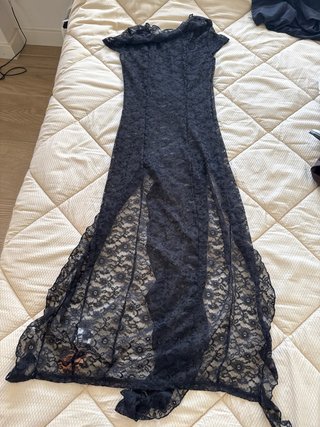 Vestido SHEIN encaje negro talla S