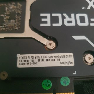 KFA2 NVIDIA 3070 8GB Tarjeta Gráfica