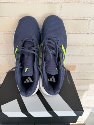 Zapatillas Adidas Hombre Azul y Verde