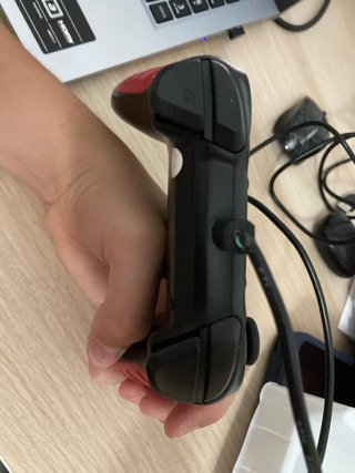 Mando Gamer PC Negro y Rojo