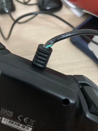 Mando Gamer PC Negro y Rojo