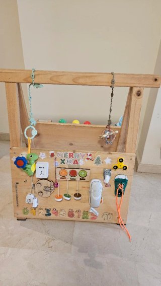 Tabla Montessori Madera Actividades