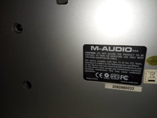 Teclado M-AUDIO