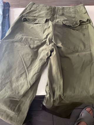 Pantalones vaqueros azules y verdes Talla S.Son 3