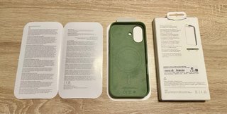 Funda iPhone 17 Verde MagSafe Apple