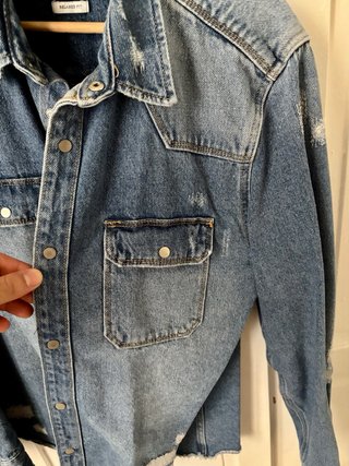 Giacca jeans Zara uomo taglia M