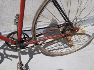 Bicicleta Clásica Roja