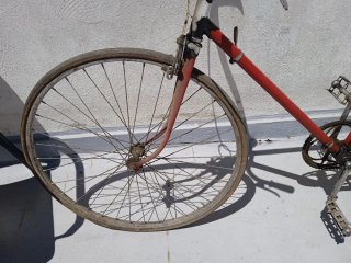 Bicicleta Clásica Roja