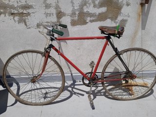 Bicicleta Clásica Roja