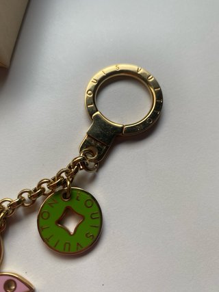 Llavero/Colgante Louis Vuitton Fleur Multicolor