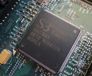 PC retro PCB Intel Pentium 1 + IDE Quantum, CD-ROM