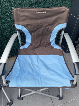 2 Sillas de Camping Midland Plegables