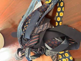 Lote de 12 corbatas de hombre