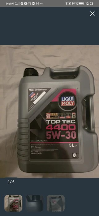Liqui Moly 5W-30 10L + Filtro Bosch P7125