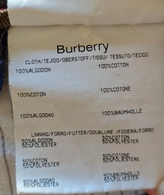 Vaqueros rectos Burberry Vintage talla 52