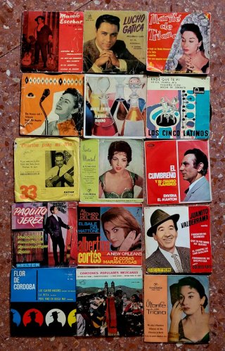 15 Vinilos Música Española autenticas reliquias.