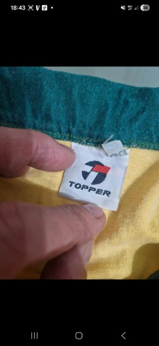 Maglia Brasile anni 70 Topper