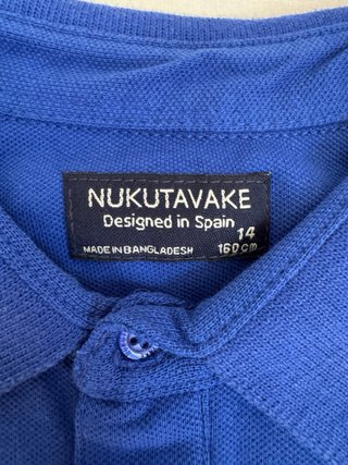 Polo Nukutavake niño Talla 14 años