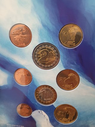 Islandia 2004 1 c a 2 euros € prueba (no oficial)