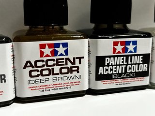 Tamiya Panel liner Color set di 4 pcs . New !!
