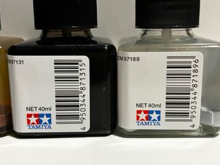 Tamiya Panel liner Color set di 4 pcs . New !!