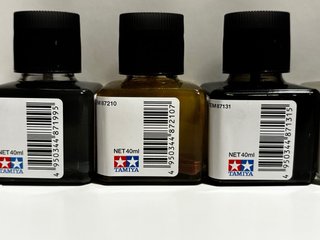 Tamiya Panel liner Color set di 4 pcs . New !!