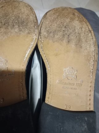 Mocasines niño azul marino