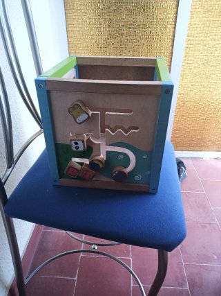 Cubo de aprendizaje para niños