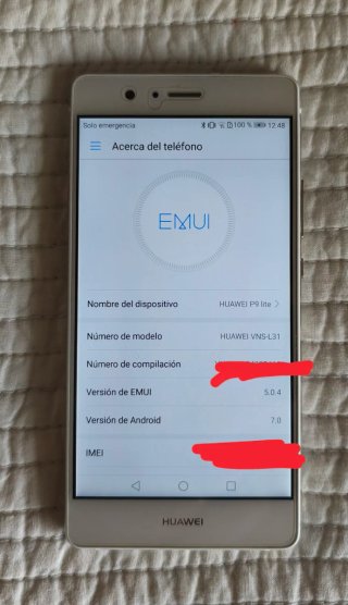 Huawei P9 Lite Argento/Bianco