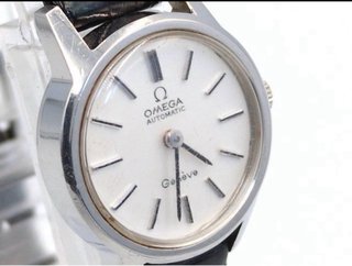 Omega Geneve Donna Automatico Argento