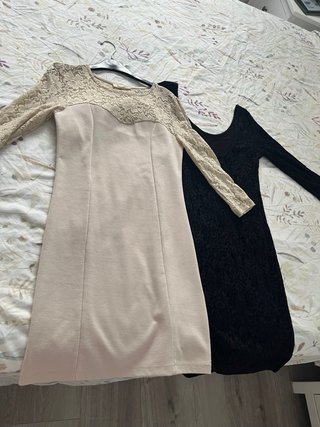 Lote 6 vestidos y 1 falda