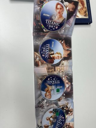 Titanic Edición Coleccionista 4 Discos DVD
