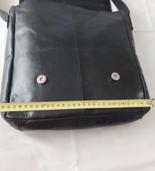 Bolso de piel Zara negro