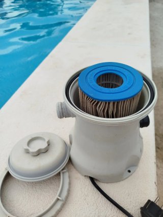 Depuradora de cartucho para piscina