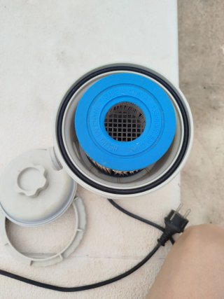 Depuradora de cartucho para piscina