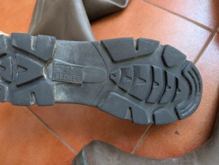 Botas de agua altas Blimey marrón