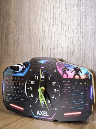 Reloj Gamer Personalizado