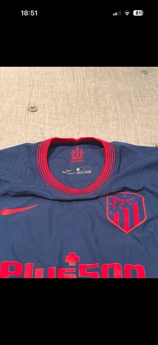 Camiseta Atlético de Madrid Nike Azul Marino