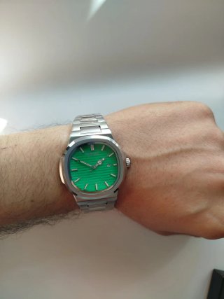 Reloj seiko Mod Nautilus Lima 42mm Verde