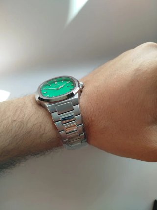 Reloj seiko Mod Nautilus Lima 42mm Verde
