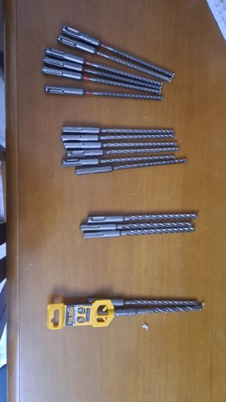 Brocas Hilti y Würth