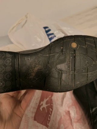 Zapatos Fluchos Hombre Negro